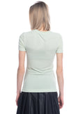 RRP €155 T By ALEXANDER WANG Top Size L Angora Rabbit Wool Blend Ribbed Front gallery photo number 5