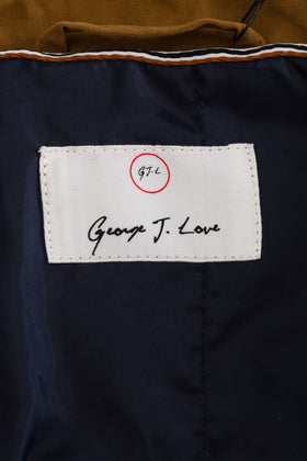 RRP €245 GEORGE J. LOVE Military Jacket Size L Padded Drawstring Waist Full Zip gallery photo number 6