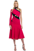 RRP€2560 PROENZA SCHOULER Fit & Flare Dress Size XS Bandage Cut Out One Shoulder gallery photo number 3