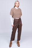 RRP €755 BRUNELLO CUCINELLI Jumper Size L Chunky-Knit Cropped Made in Italy gallery photo number 2