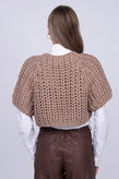 RRP €755 BRUNELLO CUCINELLI Jumper Size L Chunky-Knit Cropped Made in Italy gallery photo number 5