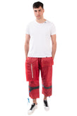 RRP €585 BETHANY WILLIAMS Track Trousers Size L Recycled Tent Exposed Pockets gallery photo number 2