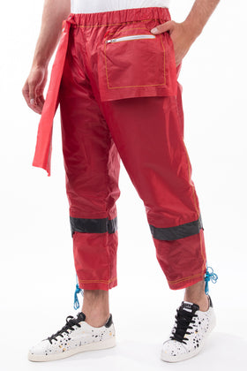 RRP €585 BETHANY WILLIAMS Track Trousers Size L Recycled Tent Exposed Pockets gallery photo number 4
