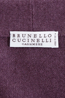 BRUNELLO CUCINELLI 100% Cashmere Cardigan Size M Monili Bishop Sleeve RRP €2225 gallery photo number 8