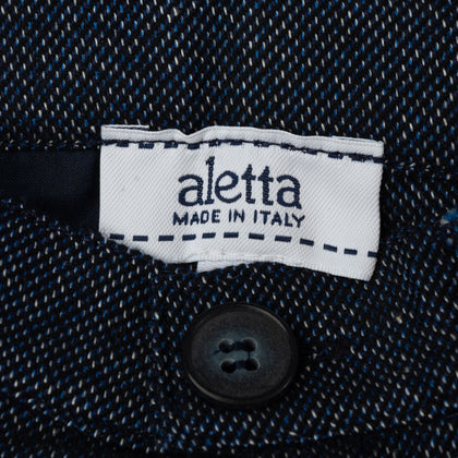 ALETTA Chino Trousers Size 6M / 68CM Flat Front Adjustable Waist Made in Italy gallery photo number 4