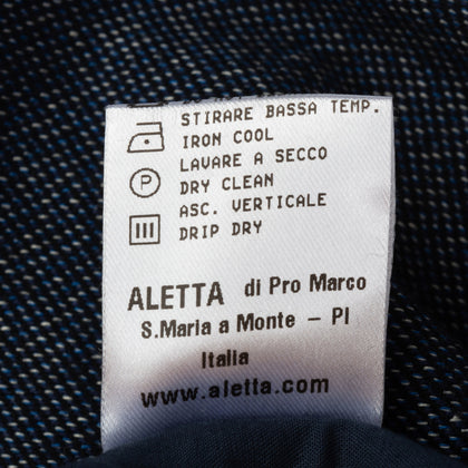 ALETTA Chino Trousers Size 6M / 68CM Flat Front Adjustable Waist Made in Italy gallery photo number 6