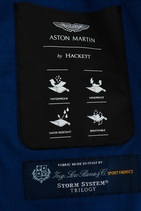 RRP €685 ASTON MARTIN By HACKETT Parka Size M Silk & Wool Loro Piana Fabric gallery photo number 8