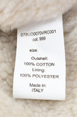 RRP €210 8 Corduroy Jacket Size L Sherpa Inside Button Collared Made in Italy gallery photo number 10