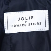 JOLIE By EDWARD SPIERS Flannel Short Coat Size IT 38 / XS Wool Blend Collared gallery photo number 7