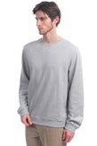8 Sweatshirt Size XXL Melange Effect Long Sleeve Crew Made in Portugal gallery photo number 3