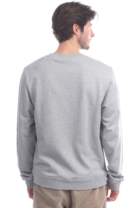 8 Sweatshirt Size XXL Melange Effect Long Sleeve Crew Made in Portugal gallery photo number 4