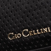 GIO CELLINI MILANO Crossbody Clutch Bag Suede Leather Fringe Studded gallery photo number 5