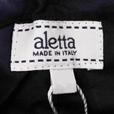 ALETTA Trousers Size 6M / 68CM Silk & Wool Blend Tartan Textured Made in Italy gallery photo number 4