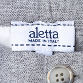 ALETTA Chino Trousers Size 6M / 68CM Flat Front Adjustable Waist Made in Italy gallery photo number 5
