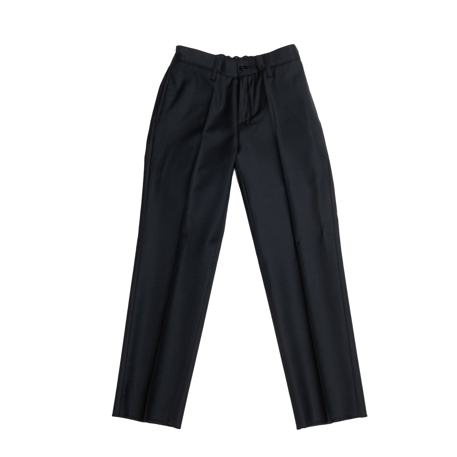 HACKETT Wool Trousers Size 5-6Y Flat Front Elasticated Back Made in Portugal gallery main photo