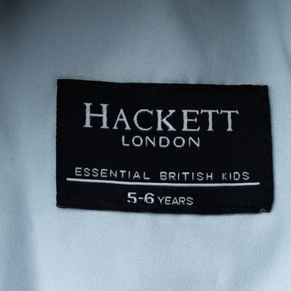 HACKETT Wool Trousers Size 5-6Y Flat Front Elasticated Back Made in Portugal gallery photo number 4