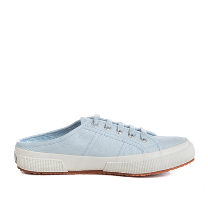SUPERGA Canvas Mule Sneakers Size 37 UK 4 US 6.5 Branded Grommets Logo Patch gallery photo number 2