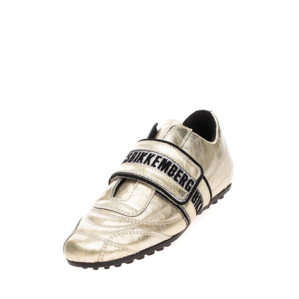 RRP €125 BIKKEMBERGS Kids Sneakers EU30 UK11 US12 Metallic Glitter Pebbled Sole gallery photo number 1