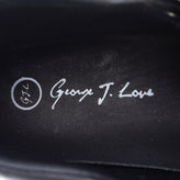 GEORGE J. LOVE Sneakers Size 39 UK 6 US 9 Contrast Leather Lace Made in Italy gallery photo number 7