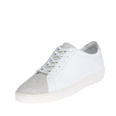 RRP €150 VINCE. Leather Sneakers Size 41 UK 9 US 11 Suede Trim Embossed Logo gallery photo number 1