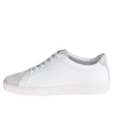 RRP €150 VINCE. Leather Sneakers Size 41 UK 9 US 11 Suede Trim Embossed Logo gallery photo number 3