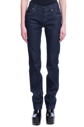 RRP €140 NENETTE Jeans Size 42 / M Stretch Garment Dye Logo Zip Fly Regular Fit