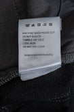 8 Jeans Size 31 Black Garment Dye Contrast Stitching Zip Fly gallery photo number 8