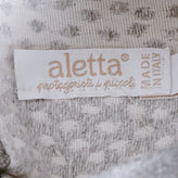 ALETTA A-Line Dress Size 1M Melange Effect Long Sleeve Crew Neck Made in Italy gallery photo number 4