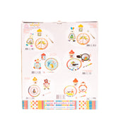 EBULOBO T'ES FOU LOULOUP !!! 4 Pieces Baby Dining Set Cartoon Print Age 0+ gallery photo number 6