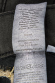 CHEAP MONDAY Jeans W25 L32 Stretch Black Garment Dye Logo Patch Zip Fly gallery photo number 7