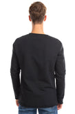 RRP €115 TANOMU ASK ME Sweatshirt Size XL Raw Edges Crew Neck Made in Italy gallery photo number 4
