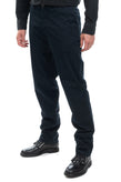 AGORAIO Chino Trousers Size 50 / L Stretch Dark Blue Garment Dye Zip gallery photo number 3