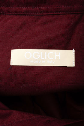 OGLICH Pullover Shirt Size S Short Sleeve Button Down Collar Made in Italy gallery photo number 7