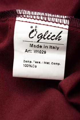OGLICH Pullover Shirt Size S Short Sleeve Button Down Collar Made in Italy gallery photo number 8