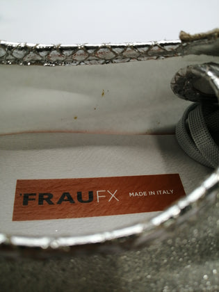 FX FRAU Sneakers EU 39 UK 6 US 9 Metallic & Lame Extralight Sole Made in Italy gallery photo number 9