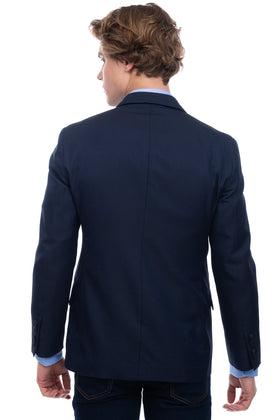 RRP €825 HACKETT Silk & Wool Tuxedo Blazer Jacket Size 38R 48R S Single-Breasted gallery photo number 7