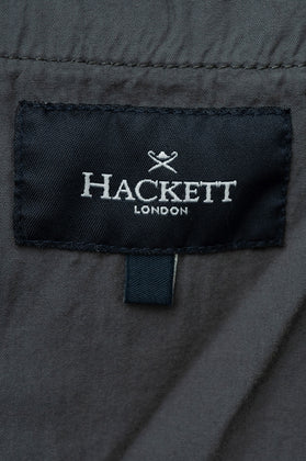 HACKETT Twill Chino Trousers Size 36R Stretch Garment Dye Logo Patch Slim Fit gallery photo number 8