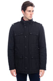 RRP €240 CERRUTI 1881 Parka Jacket Size 52 XL Padded Zipped Cuffs Concealed Hood gallery photo number 3