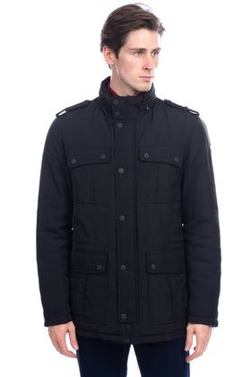 RRP €240 CERRUTI 1881 Parka Jacket Size 52 XL Padded Zipped Cuffs Concealed Hood gallery photo number 3