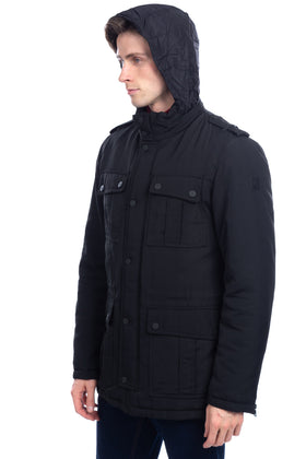 RRP €240 CERRUTI 1881 Parka Jacket Size 52 XL Padded Zipped Cuffs Concealed Hood gallery photo number 4