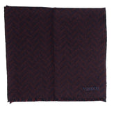 RRP €250 MISSONI Stole Scarf Silk & Wool Blend Long Chevron Frayed Made in Italy gallery photo number 1