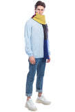 RRP€150 HENRY COTTON'S Jumper Size XL Cashmere & Merino Wool Blend Made in Italy gallery photo number 2