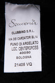 SOUVENIR Denim Shorts Size S Worn Look Garment Dye Belted Elastic Waist Zip Fly gallery photo number 7