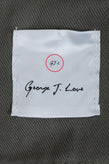 GEORGE J. LOVE Gabardine Military Jacket Size M Sequins Full Zip Made in Italy gallery photo number 8