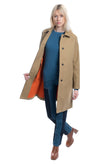 RRP €210 8 Mac Coat Size 46 / XL Unlined Knee Length Single Breasted Collared gallery photo number 2