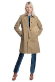 RRP €210 8 Mac Coat Size 46 / XL Unlined Knee Length Single Breasted Collared gallery photo number 1