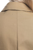RRP €210 8 Mac Coat Size 46 / XL Unlined Knee Length Single Breasted Collared gallery photo number 8