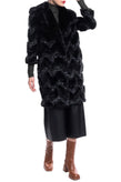 RRP €665 AINEA Faux Fur Coat Size 36 - XXS Lame Knitted Inserts Made in Italy gallery photo number 1