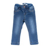 NAME IT Denim Trousers Size 1-1.5Y Stretch Faded Effect Skinny Leg gallery photo number 1