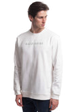 GAZZARRINI Sweatshirt Size XL Coated Logo Front Long Sleeve Crew Neck gallery photo number 3